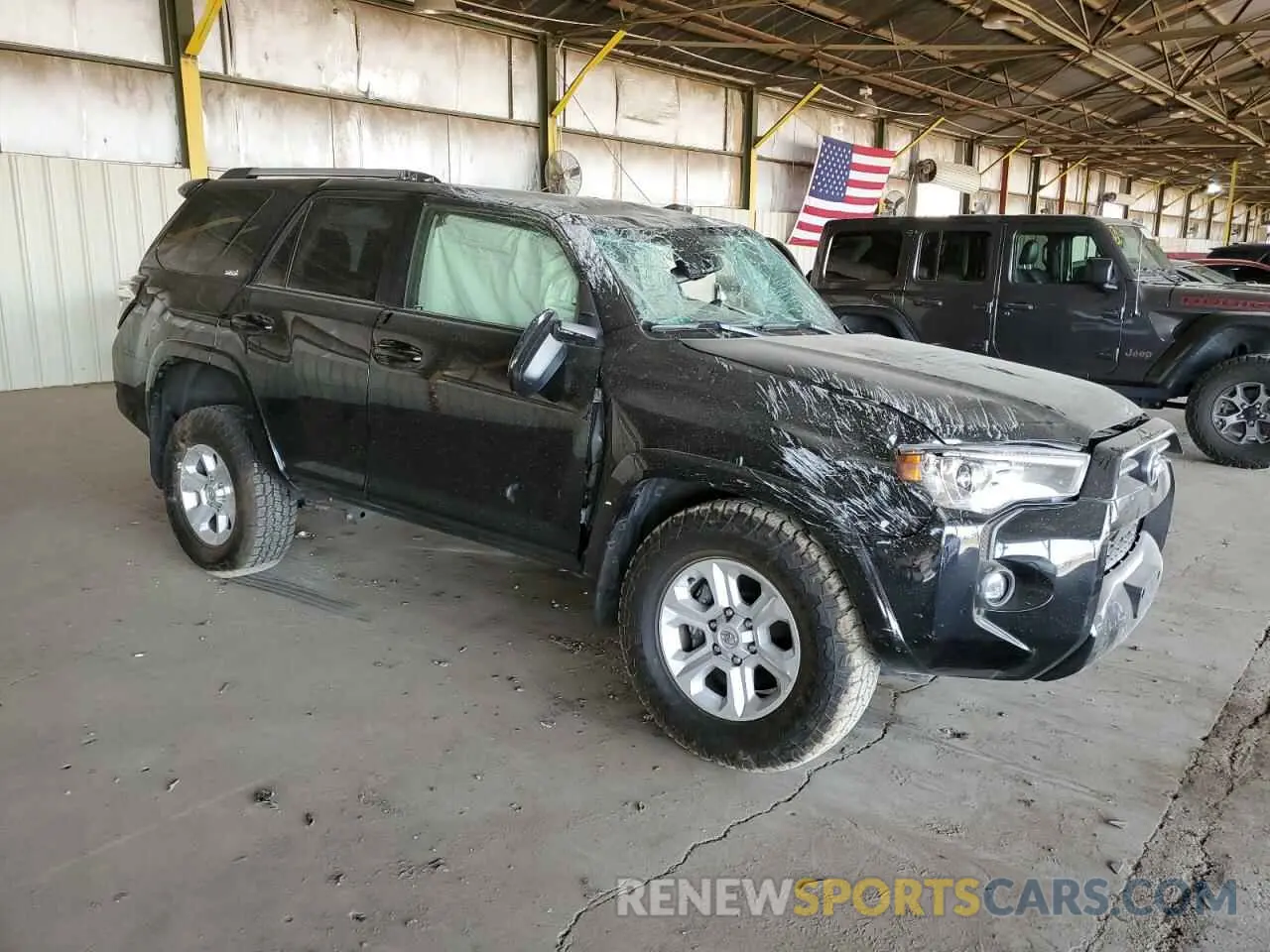 4 Фотография поврежденного автомобиля JTEEU5JR7N5271700 TOYOTA 4RUNNER 2022