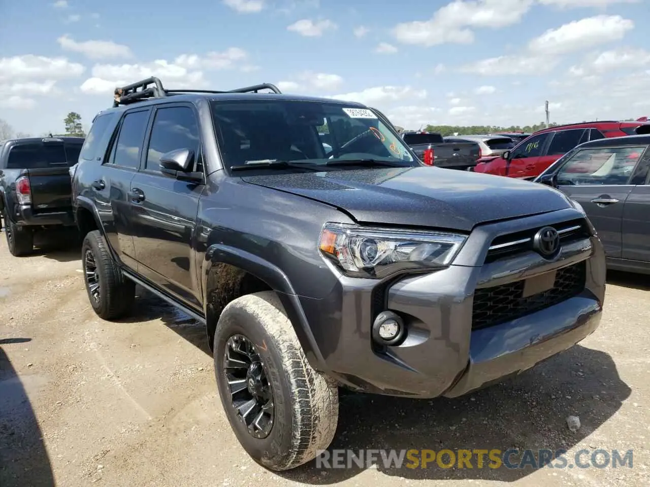 1 Photograph of a damaged car JTEFU5JR1N5259157 TOYOTA 4RUNNER 2022