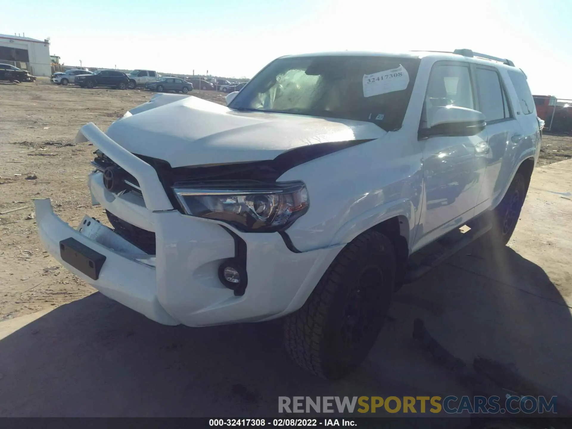 2 Фотография поврежденного автомобиля JTEFU5JR2N5251861 TOYOTA 4RUNNER 2022
