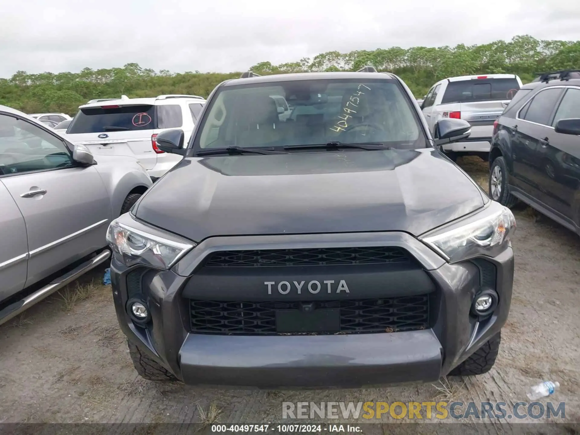 6 Фотография поврежденного автомобиля JTEFU5JR7N5262709 TOYOTA 4RUNNER 2022