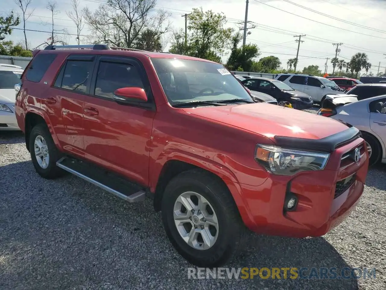 1 Фотография поврежденного автомобиля JTEFU5JR9N5277857 TOYOTA 4RUNNER 2022