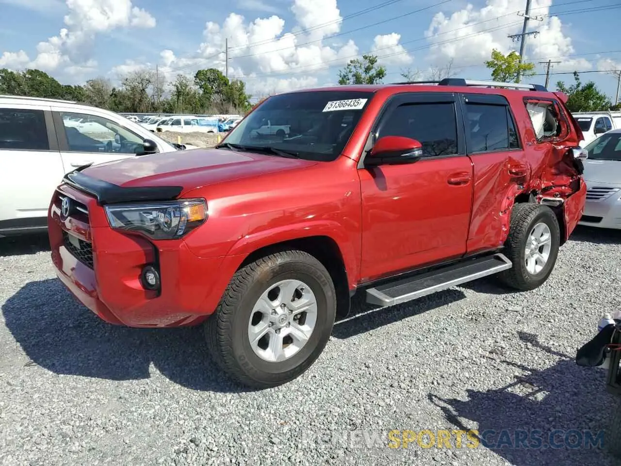 3 Фотография поврежденного автомобиля JTEFU5JR9N5277857 TOYOTA 4RUNNER 2022