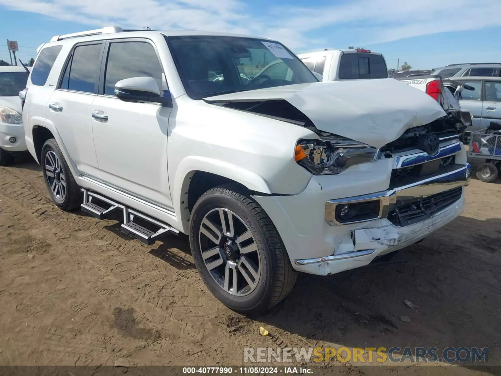 1 Photograph of a damaged car JTEKU5JR0N6009062 TOYOTA 4RUNNER 2022