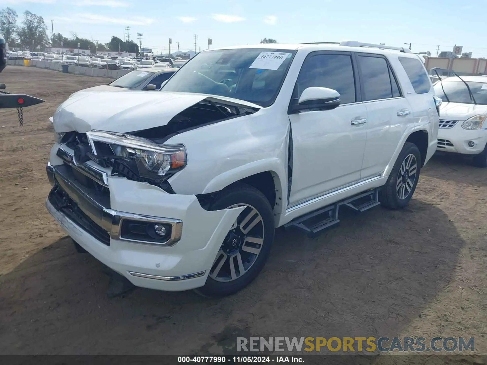 2 Photograph of a damaged car JTEKU5JR0N6009062 TOYOTA 4RUNNER 2022
