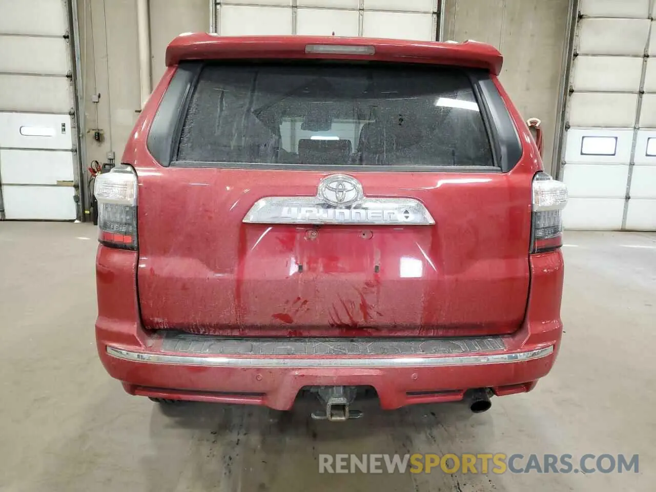 6 Фотография поврежденного автомобиля JTEKU5JR0N6045348 TOYOTA 4RUNNER 2022