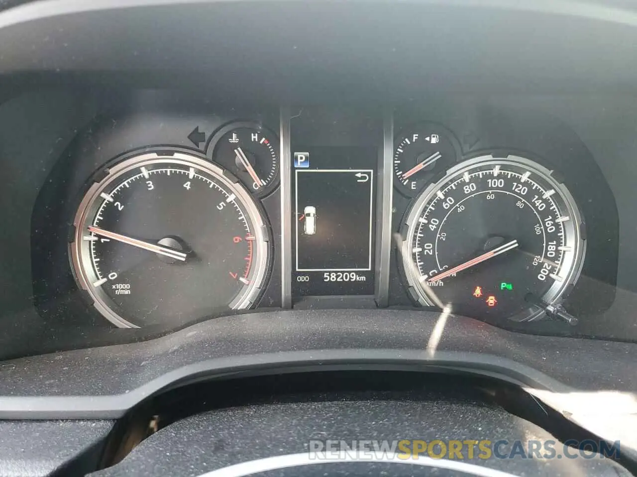 9 Фотография поврежденного автомобиля JTEKU5JR2N6021438 TOYOTA 4RUNNER 2022