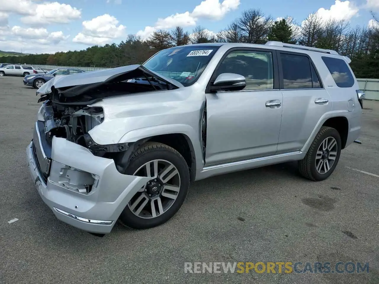 1 Фотография поврежденного автомобиля JTEKU5JR3N5977369 TOYOTA 4RUNNER 2022