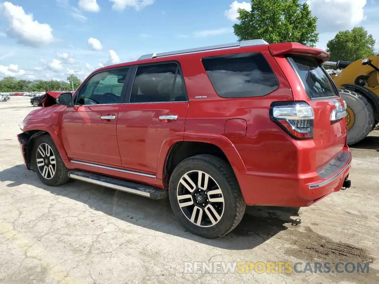 2 Фотография поврежденного автомобиля JTEKU5JR3N5993331 TOYOTA 4RUNNER 2022