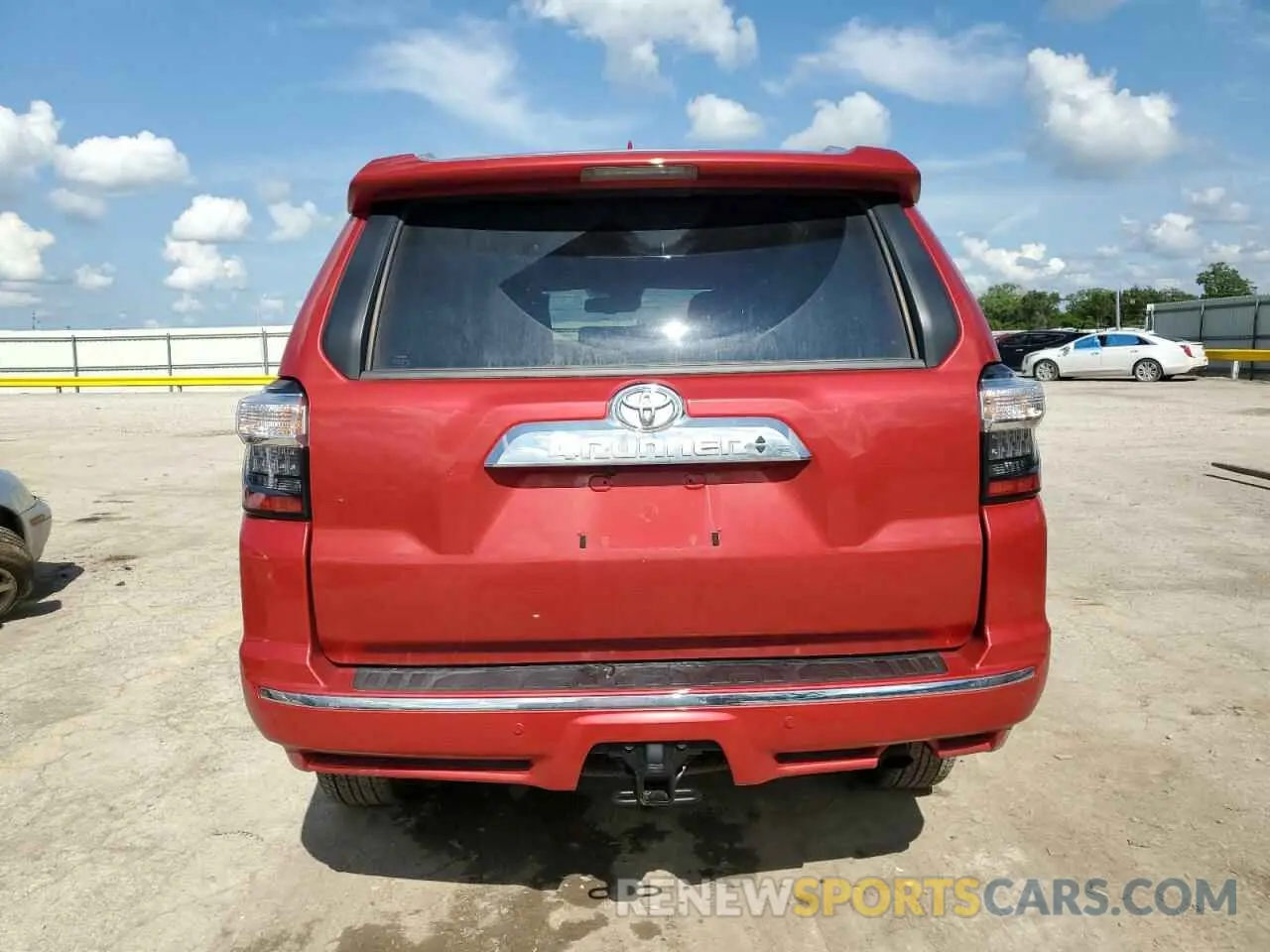 6 Фотография поврежденного автомобиля JTEKU5JR3N5993331 TOYOTA 4RUNNER 2022