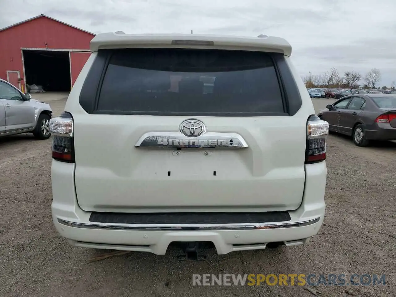 6 Фотография поврежденного автомобиля JTEKU5JR5N5989457 TOYOTA 4RUNNER 2022