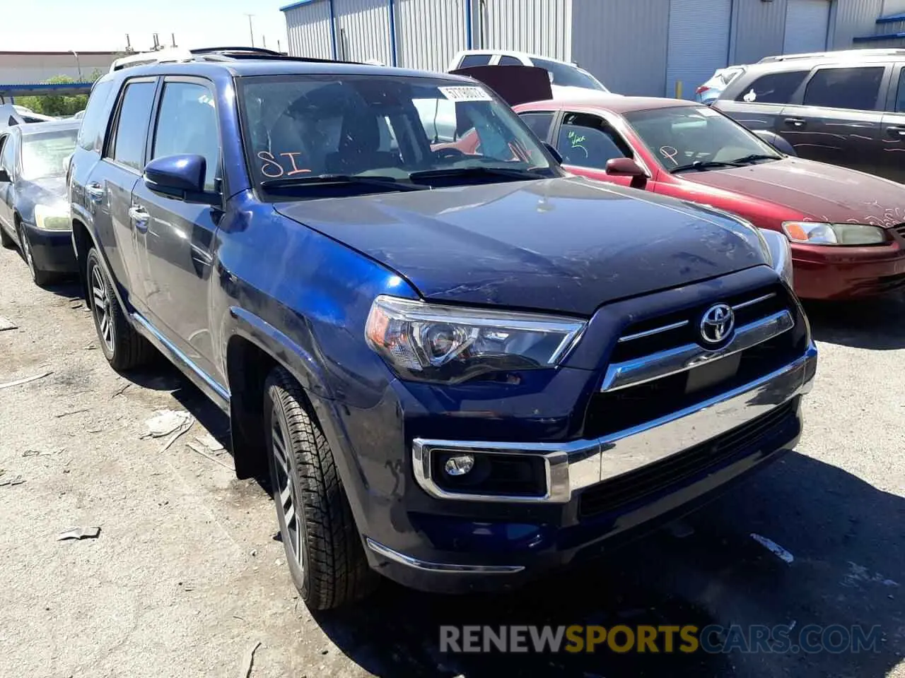 1 Фотография поврежденного автомобиля JTEKU5JR6N5990892 TOYOTA 4RUNNER 2022