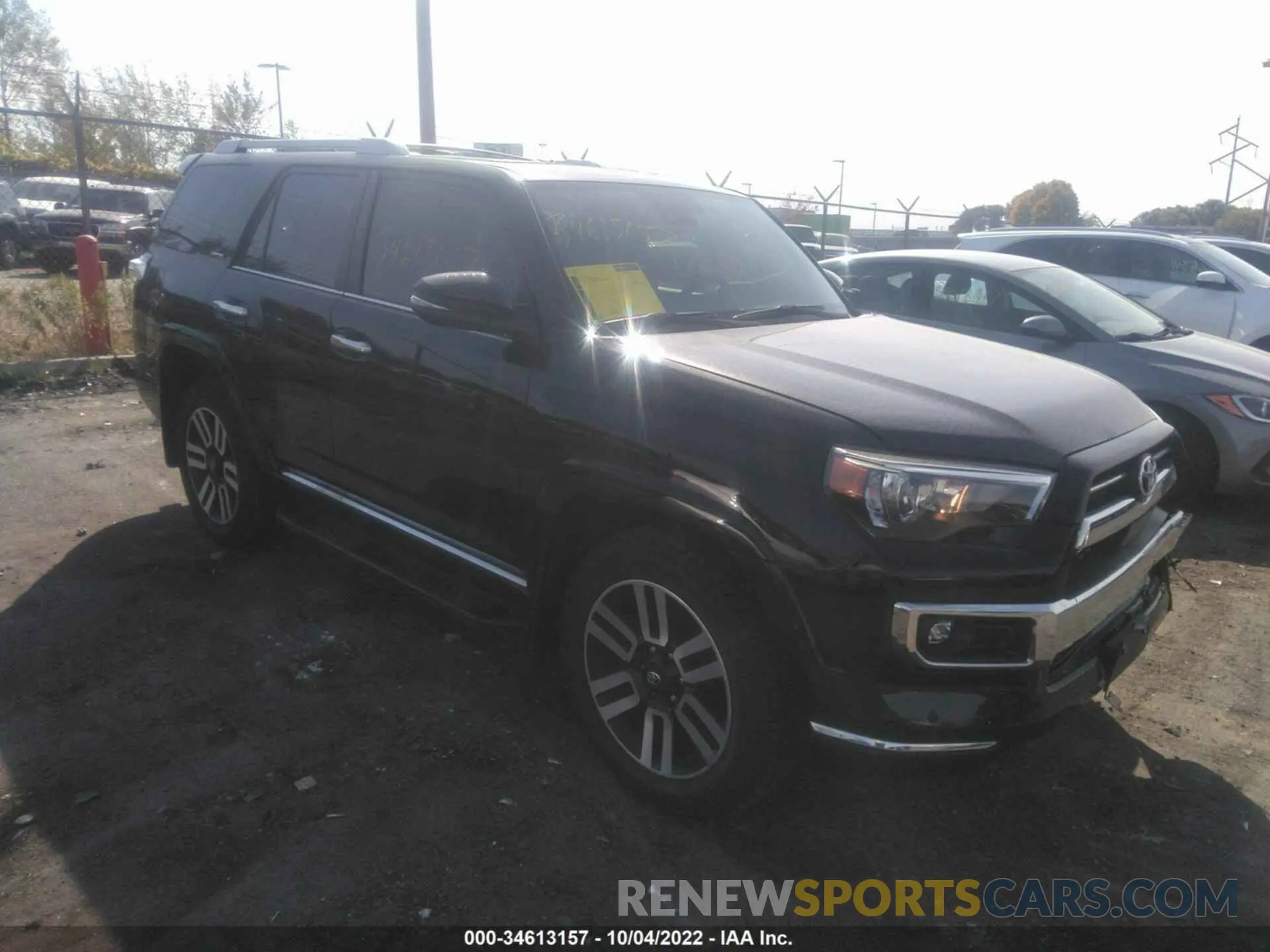 1 Фотография поврежденного автомобиля JTEKU5JR7N5998290 TOYOTA 4RUNNER 2022