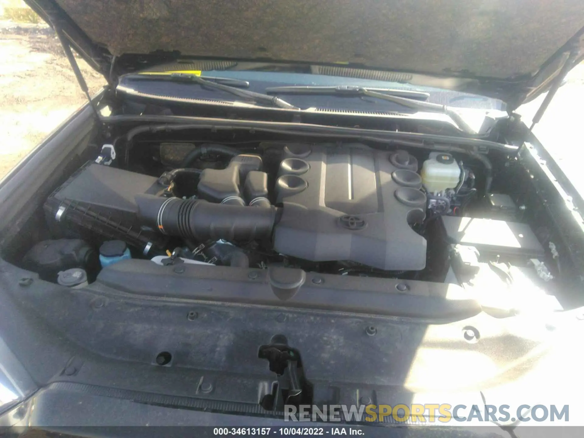 10 Фотография поврежденного автомобиля JTEKU5JR7N5998290 TOYOTA 4RUNNER 2022