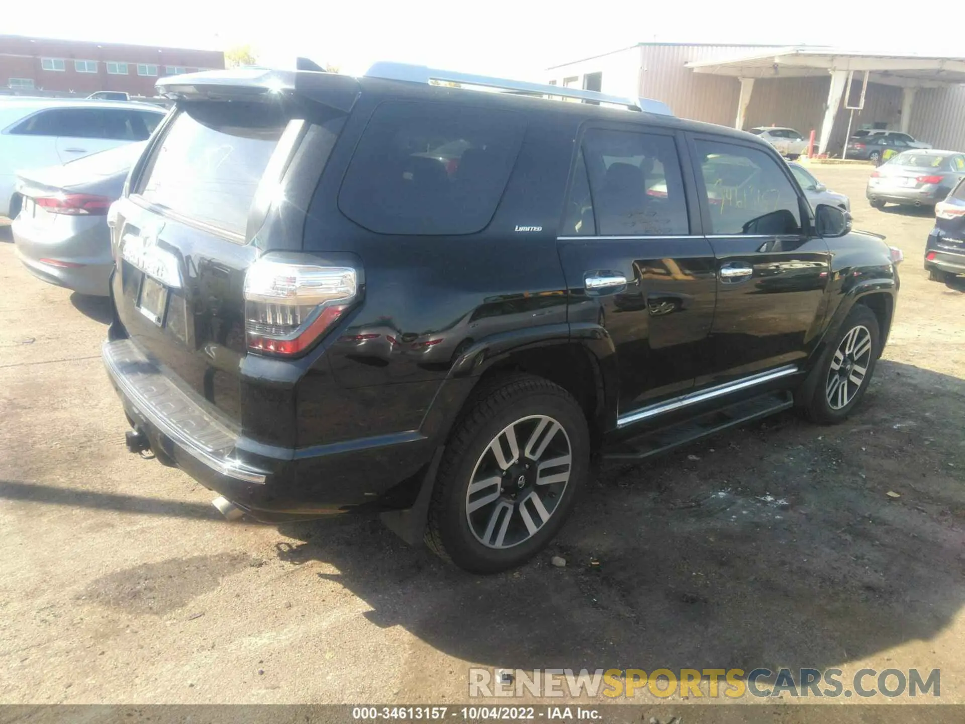 4 Фотография поврежденного автомобиля JTEKU5JR7N5998290 TOYOTA 4RUNNER 2022