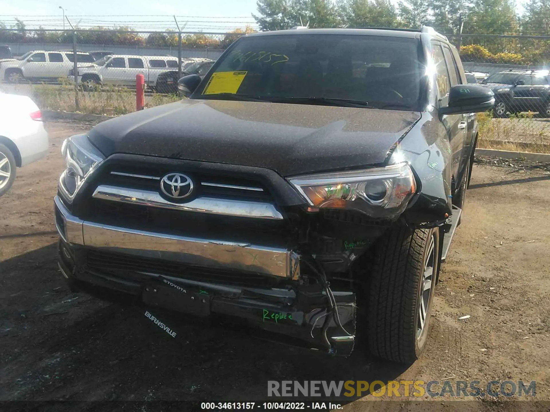 6 Фотография поврежденного автомобиля JTEKU5JR7N5998290 TOYOTA 4RUNNER 2022