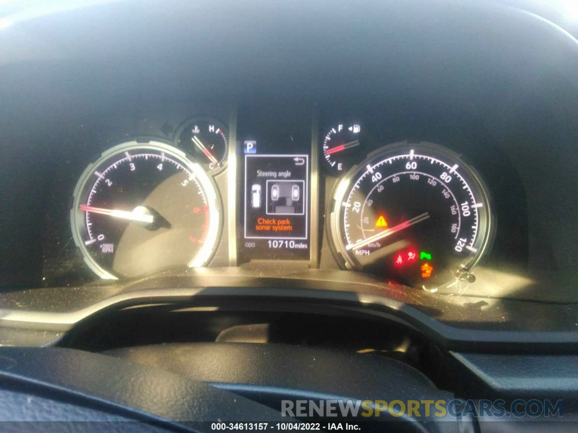 7 Фотография поврежденного автомобиля JTEKU5JR7N5998290 TOYOTA 4RUNNER 2022