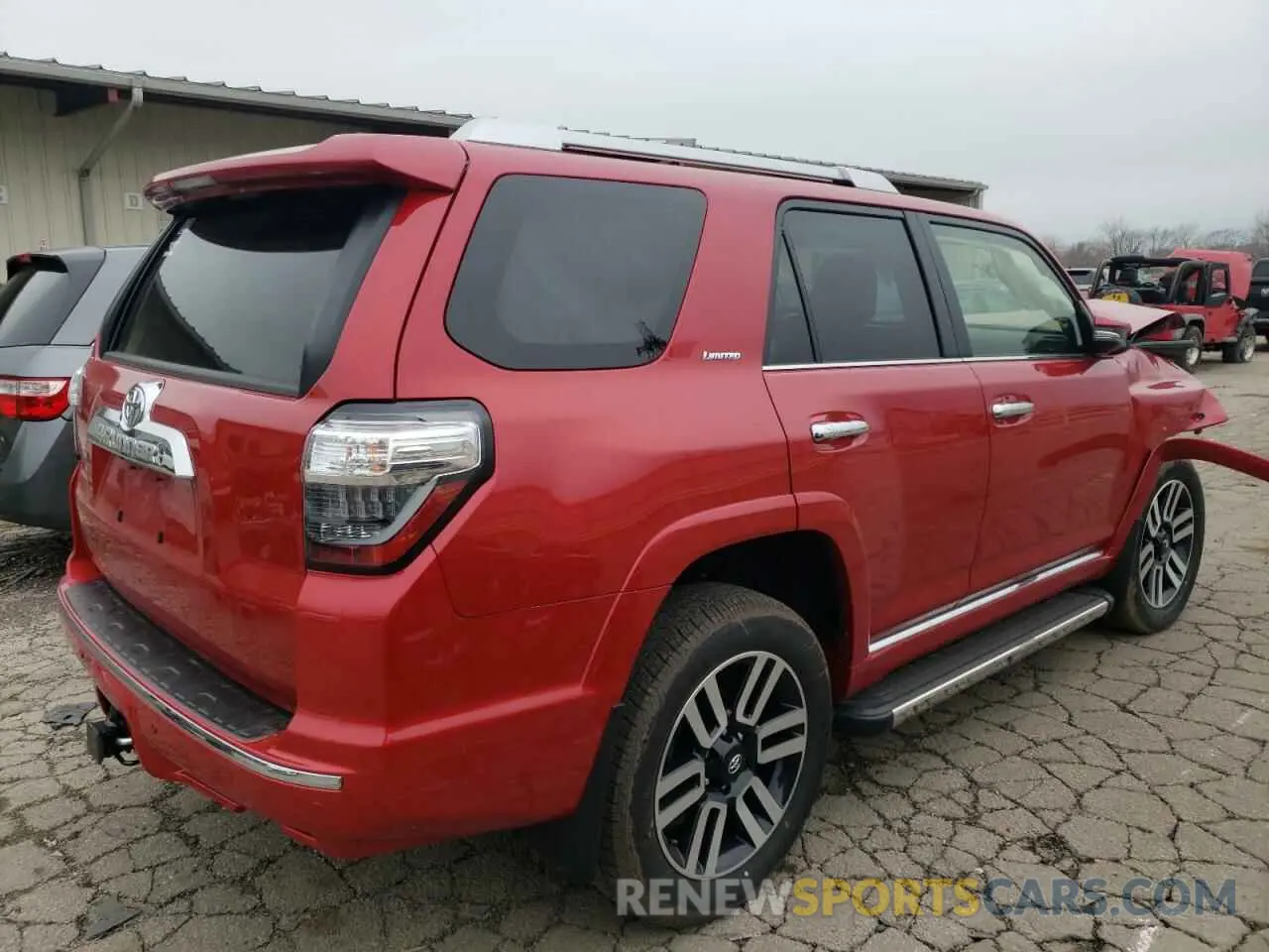 3 Фотография поврежденного автомобиля JTEKU5JR8N5984706 TOYOTA 4RUNNER 2022