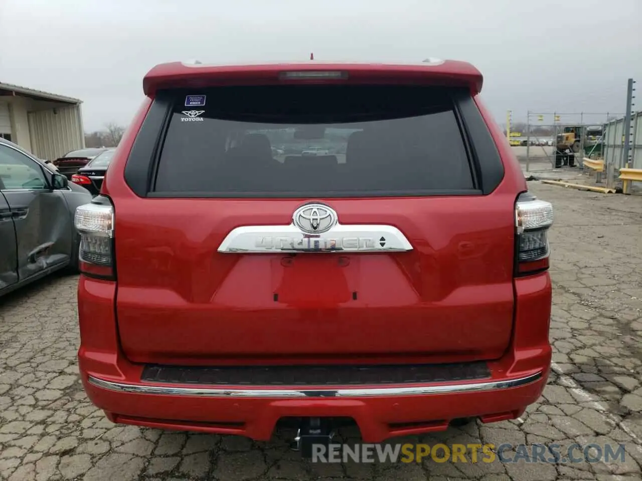 6 Фотография поврежденного автомобиля JTEKU5JR8N5984706 TOYOTA 4RUNNER 2022