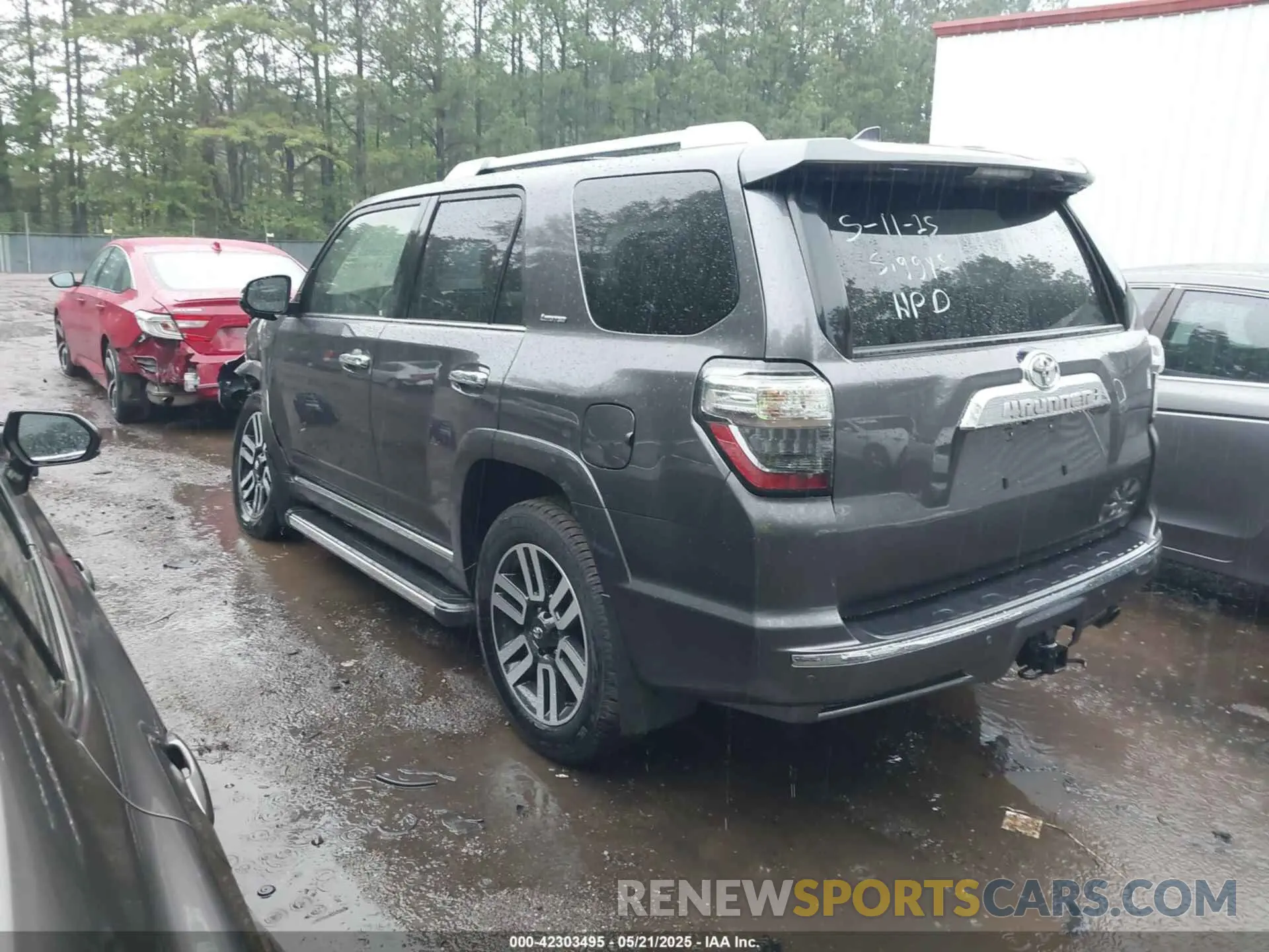 3 Фотография поврежденного автомобиля JTEKU5JR9N6072872 TOYOTA 4RUNNER 2022