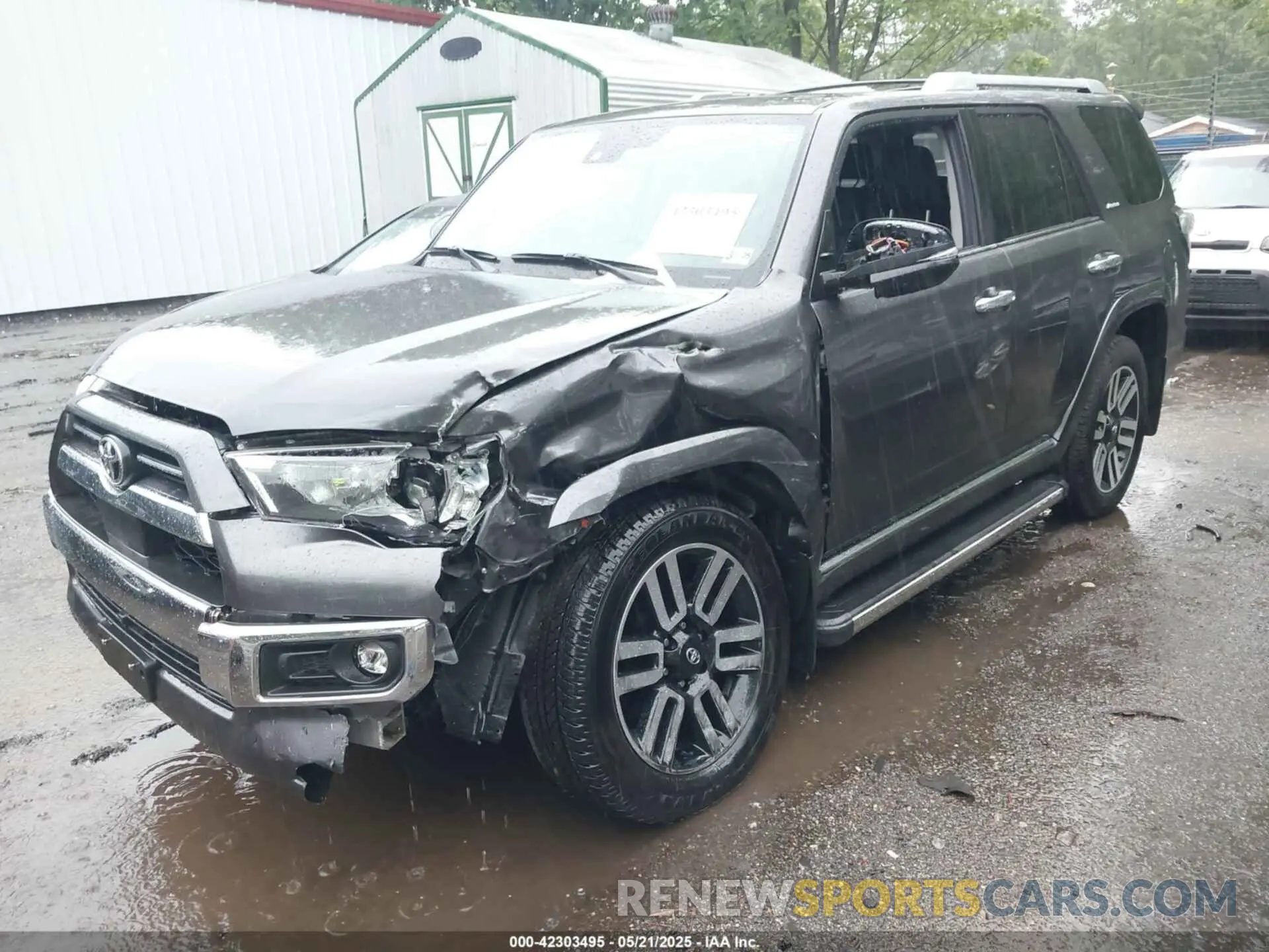 6 Фотография поврежденного автомобиля JTEKU5JR9N6072872 TOYOTA 4RUNNER 2022