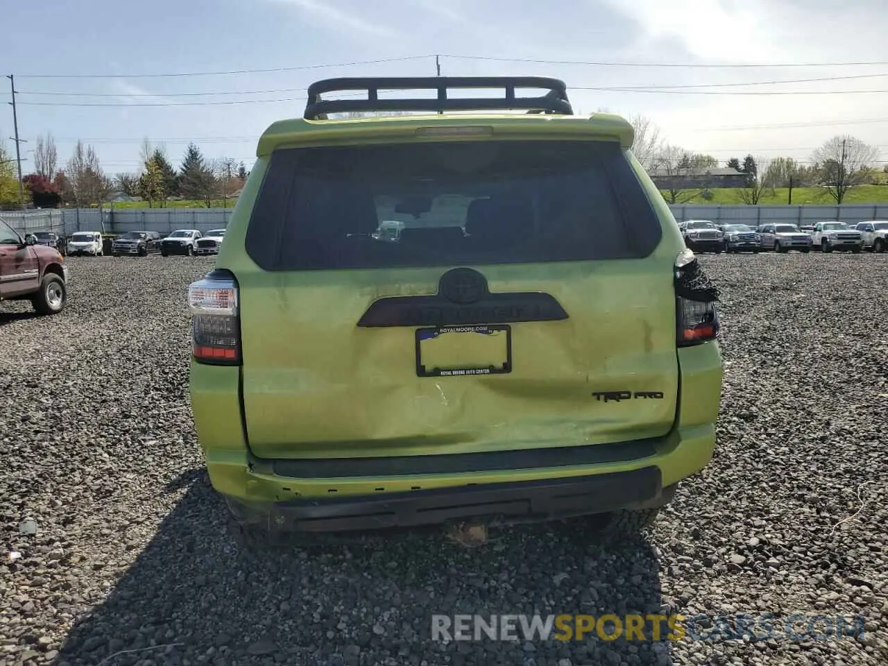 6 Фотография поврежденного автомобиля JTELU5JR5N6084618 TOYOTA 4RUNNER 2022