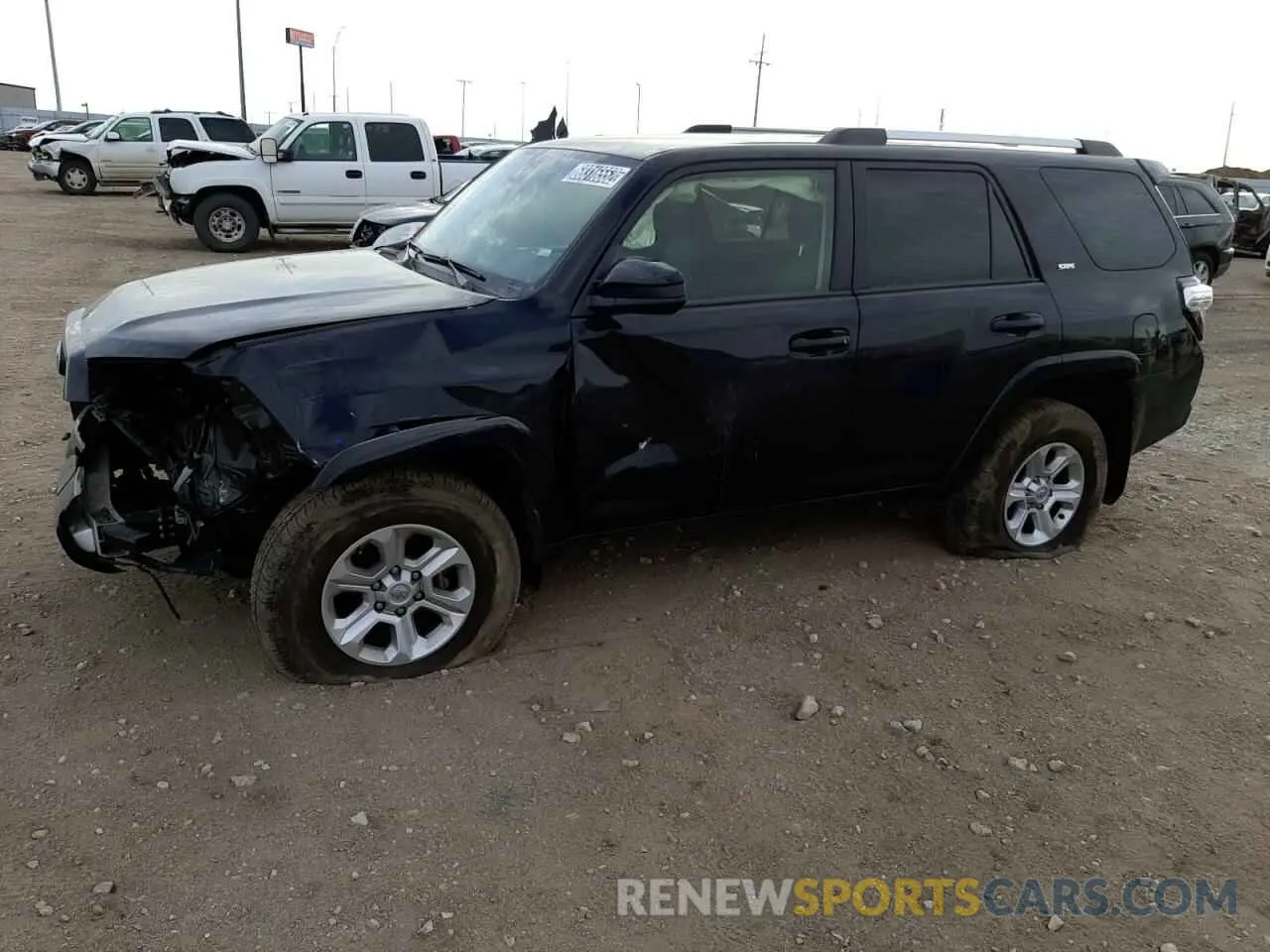 1 Photograph of a damaged car JTEMU5JR7N6025395 TOYOTA 4RUNNER 2022