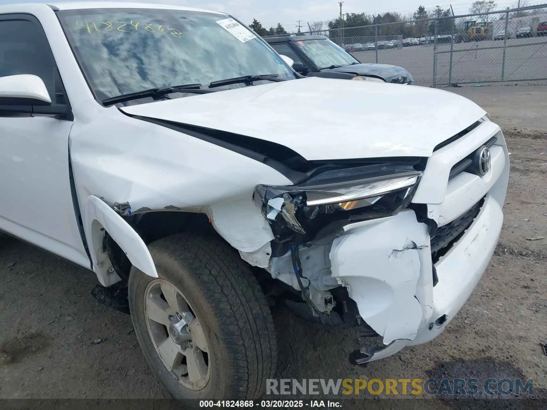6 Фотография поврежденного автомобиля JTEMU5JR7N6028362 TOYOTA 4RUNNER 2022