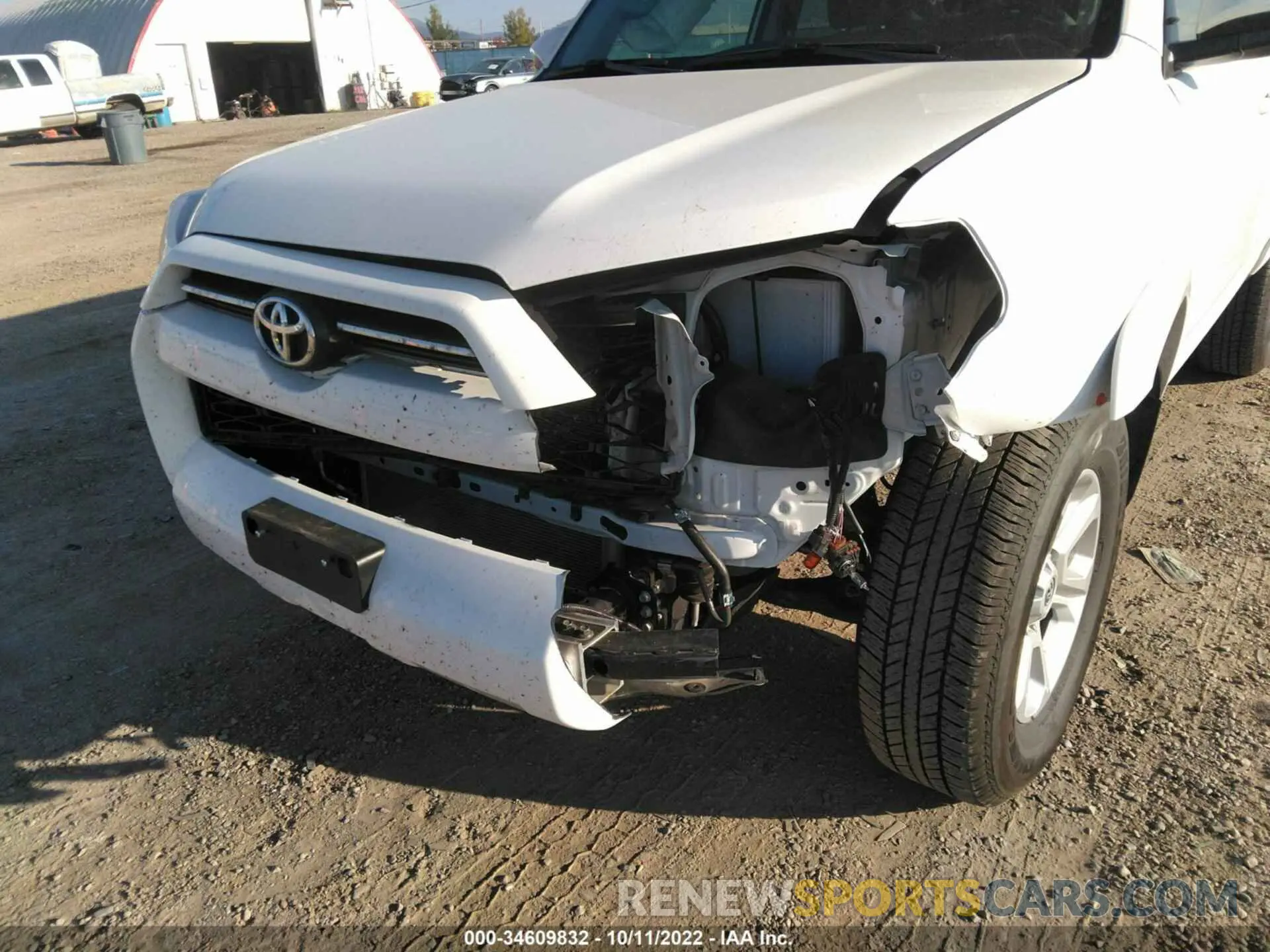 6 Фотография поврежденного автомобиля JTEMU5JR8N6021016 TOYOTA 4RUNNER 2022