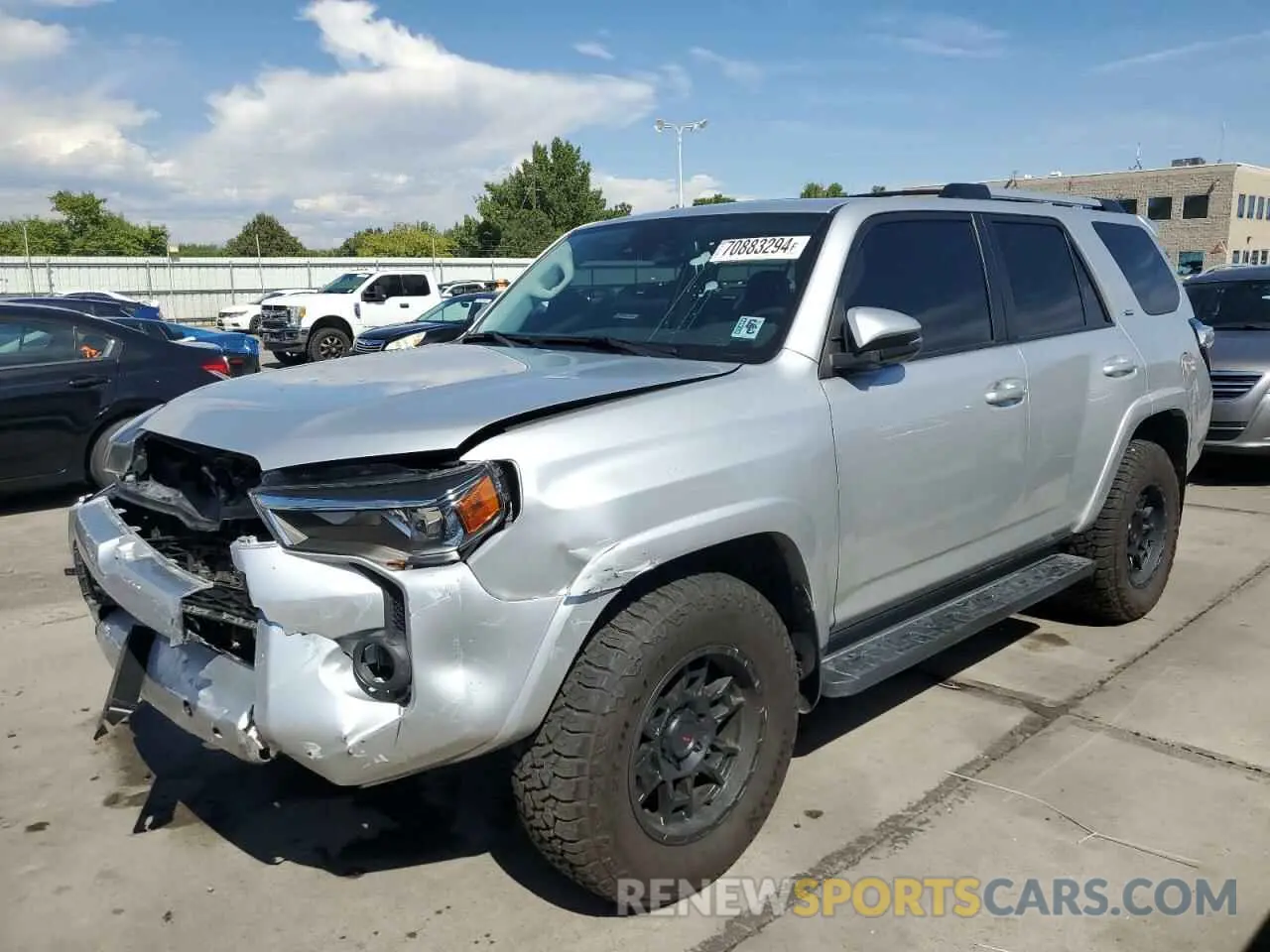 1 Photograph of a damaged car JTENU5JR2N5985864 TOYOTA 4RUNNER 2022