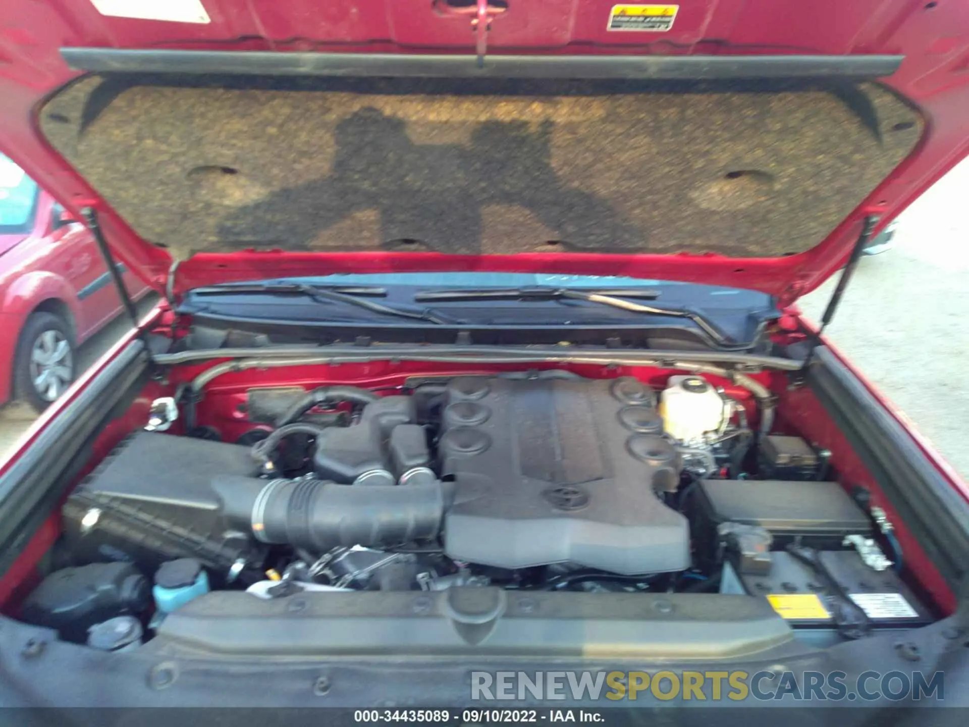 10 Фотография поврежденного автомобиля JTENU5JR2N6020576 TOYOTA 4RUNNER 2022