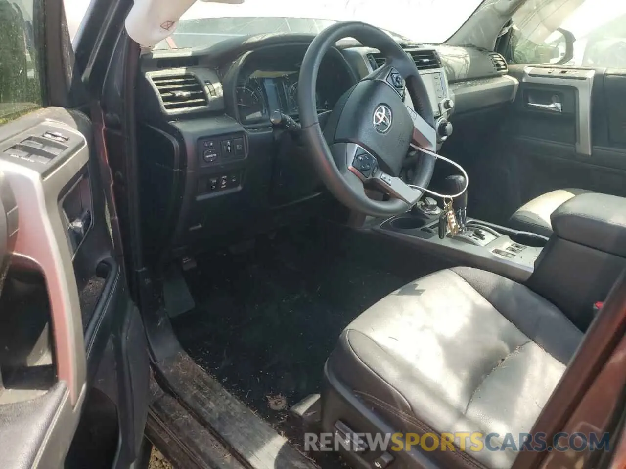 8 Фотография поврежденного автомобиля JTENU5JR3N6067471 TOYOTA 4RUNNER 2022