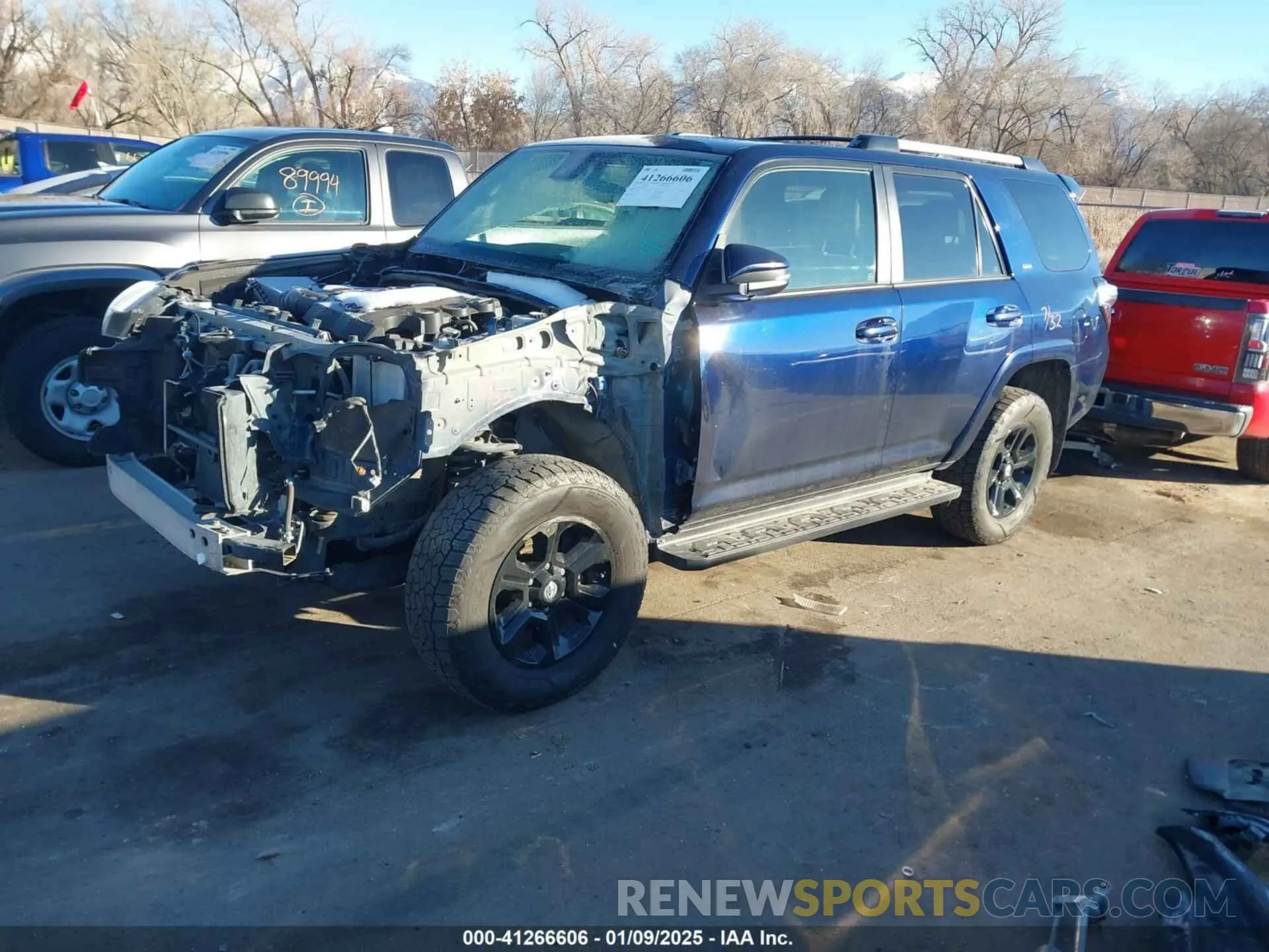 2 Photograph of a damaged car JTENU5JR5N6064538 TOYOTA 4RUNNER 2022