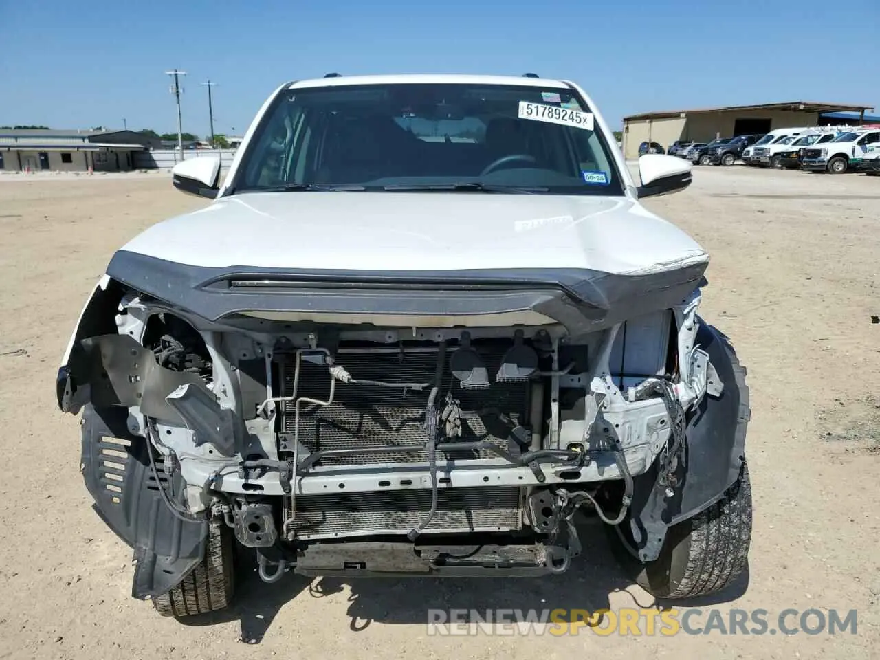 5 Фотография поврежденного автомобиля JTENU5JR6N6069988 TOYOTA 4RUNNER 2022