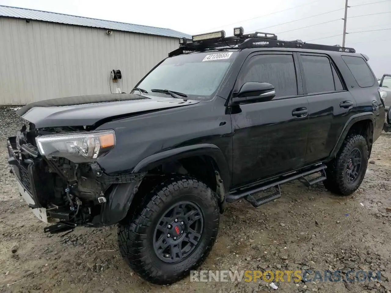 1 Photograph of a damaged car JTENU5JR7N6005393 TOYOTA 4RUNNER 2022