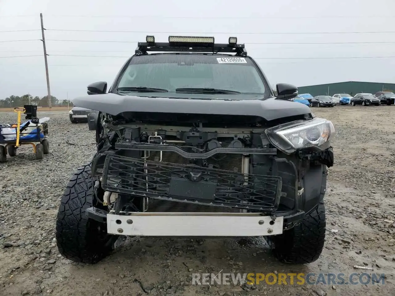 5 Photograph of a damaged car JTENU5JR7N6005393 TOYOTA 4RUNNER 2022