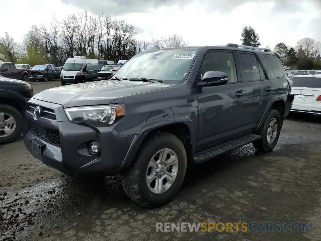 1 Фотография поврежденного автомобиля JTENU5JR9N5986526 TOYOTA 4RUNNER 2022