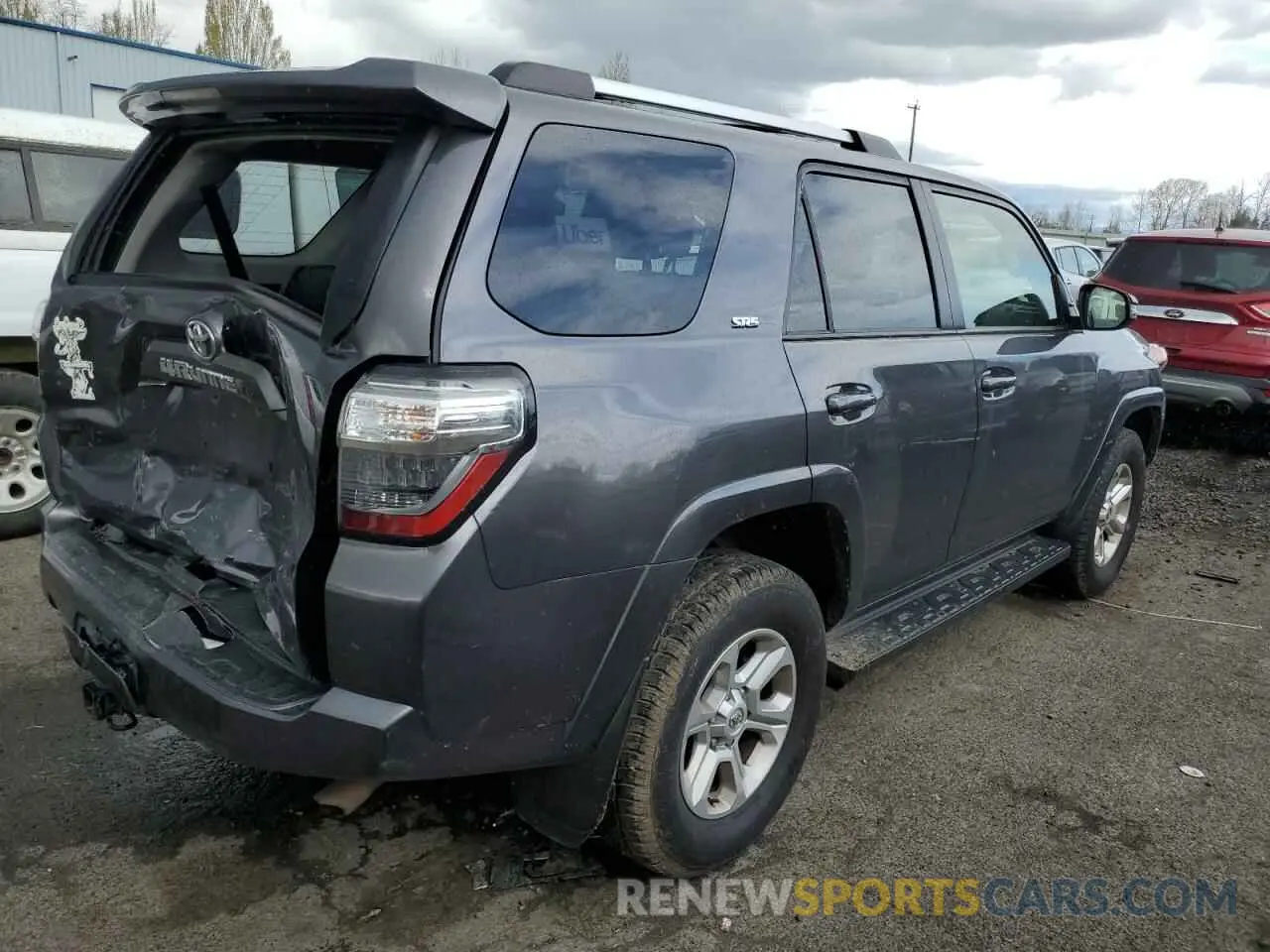 3 Фотография поврежденного автомобиля JTENU5JR9N5986526 TOYOTA 4RUNNER 2022