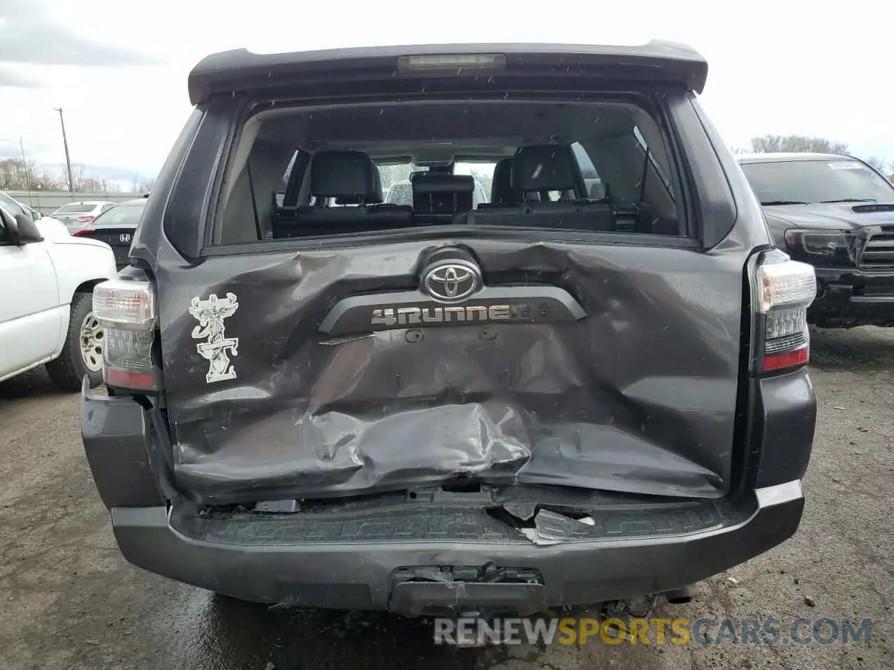 6 Фотография поврежденного автомобиля JTENU5JR9N5986526 TOYOTA 4RUNNER 2022