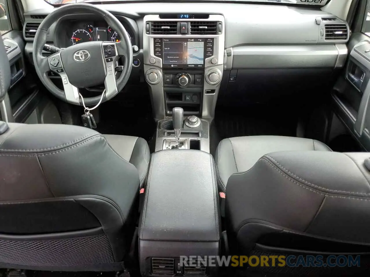 8 Фотография поврежденного автомобиля JTENU5JR9N5986526 TOYOTA 4RUNNER 2022
