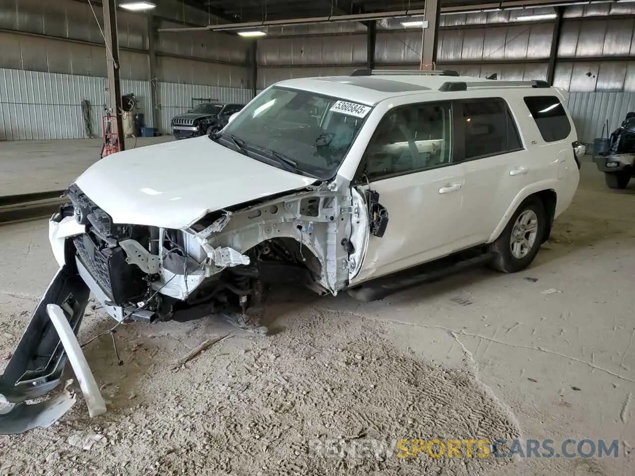 1 Photograph of a damaged car JTENU5JRXN5979777 TOYOTA 4RUNNER 2022