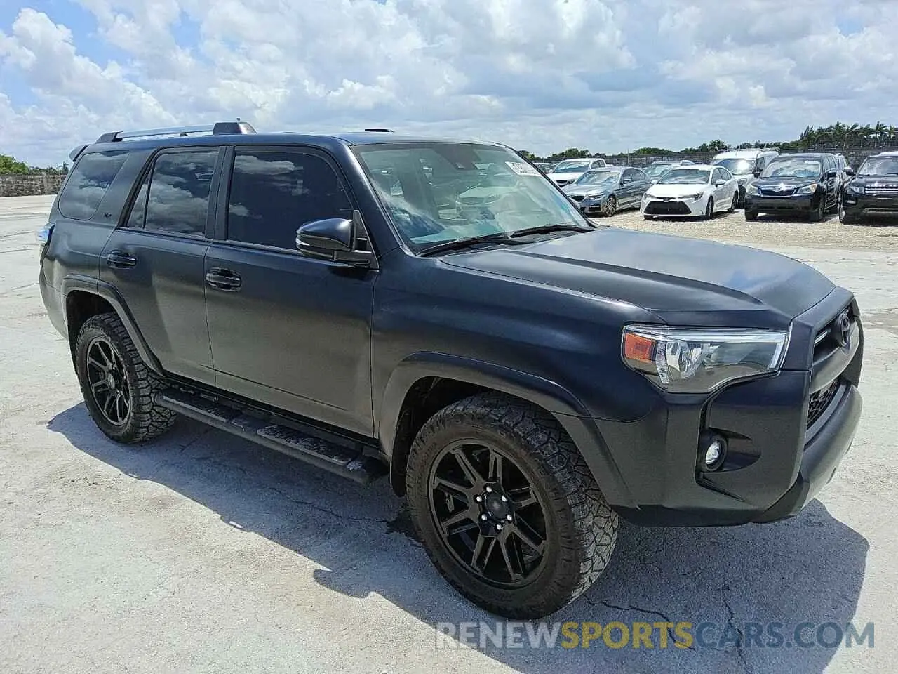 4 Фотография поврежденного автомобиля JTENU5JRXN6067712 TOYOTA 4RUNNER 2022