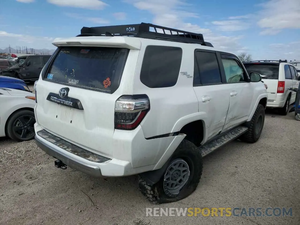 3 Photograph of a damaged car JTEPU5JR1N6016088 TOYOTA 4RUNNER 2022