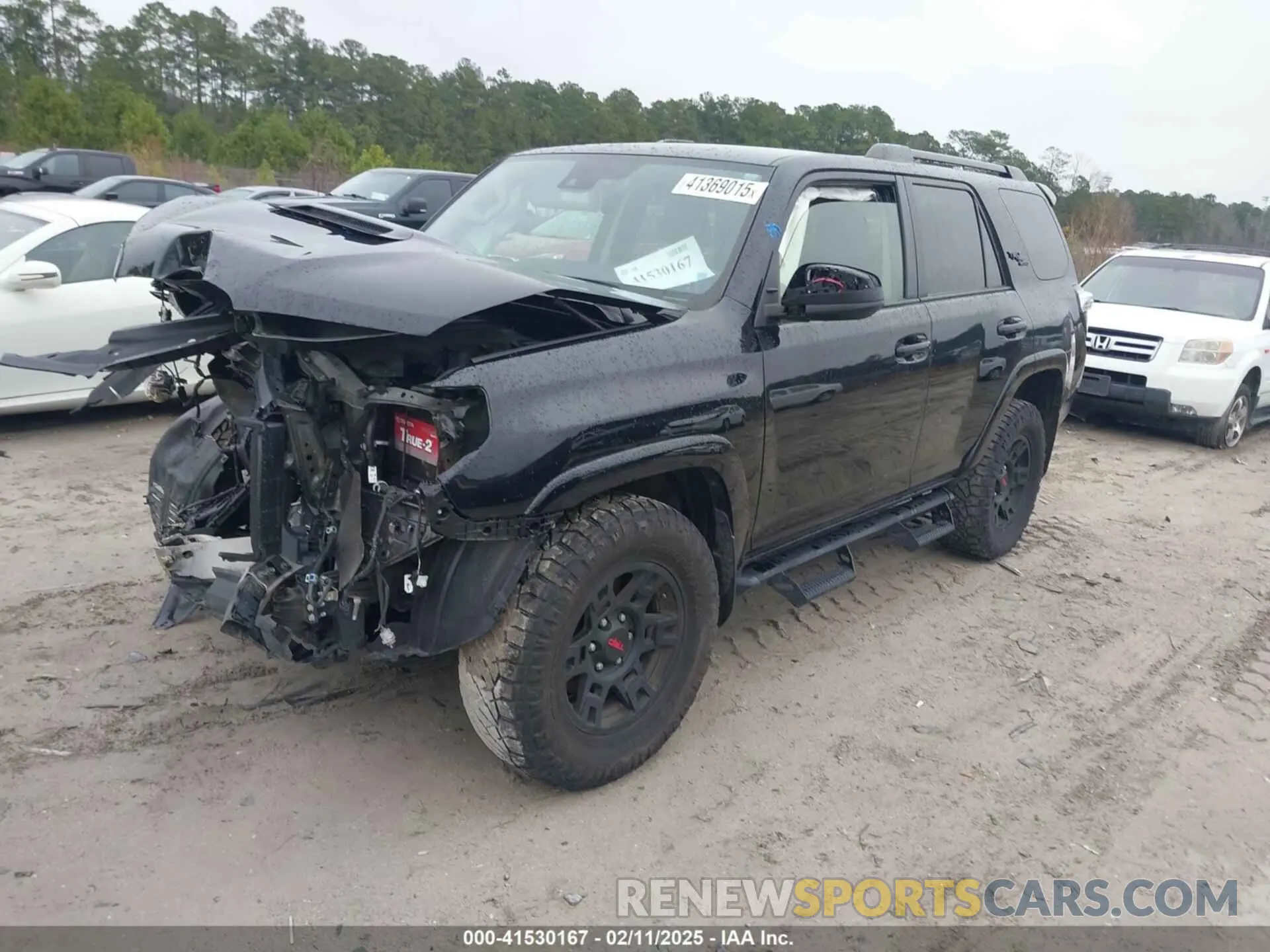 2 Photograph of a damaged car JTEPU5JR1N6037734 TOYOTA 4RUNNER 2022