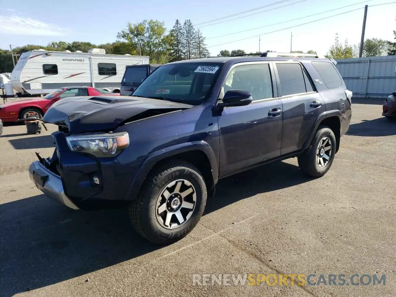 1 Photograph of a damaged car JTERU5JR0N6030928 TOYOTA 4RUNNER 2022