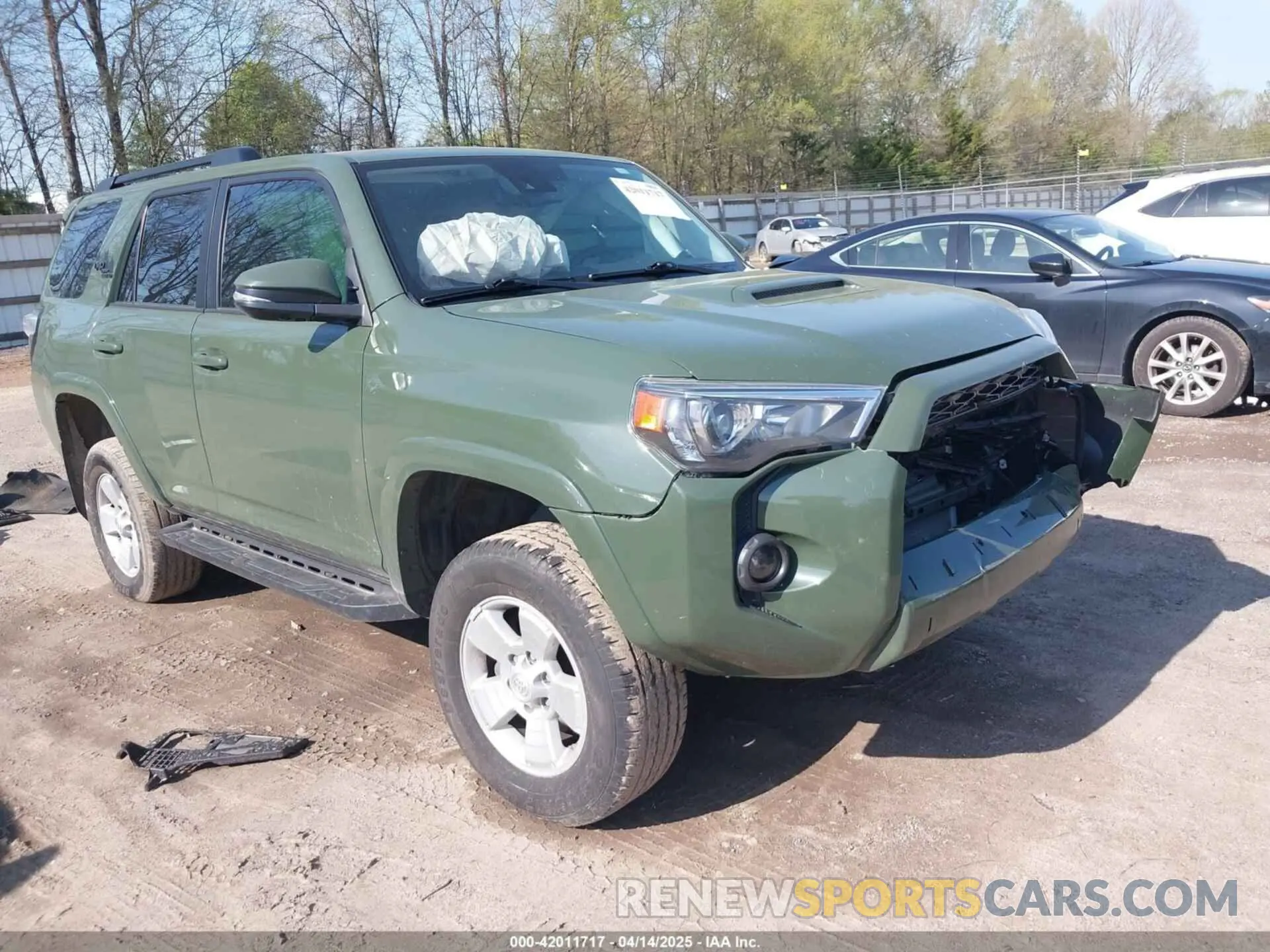1 Фотография поврежденного автомобиля JTERU5JR4N5973488 TOYOTA 4RUNNER 2022