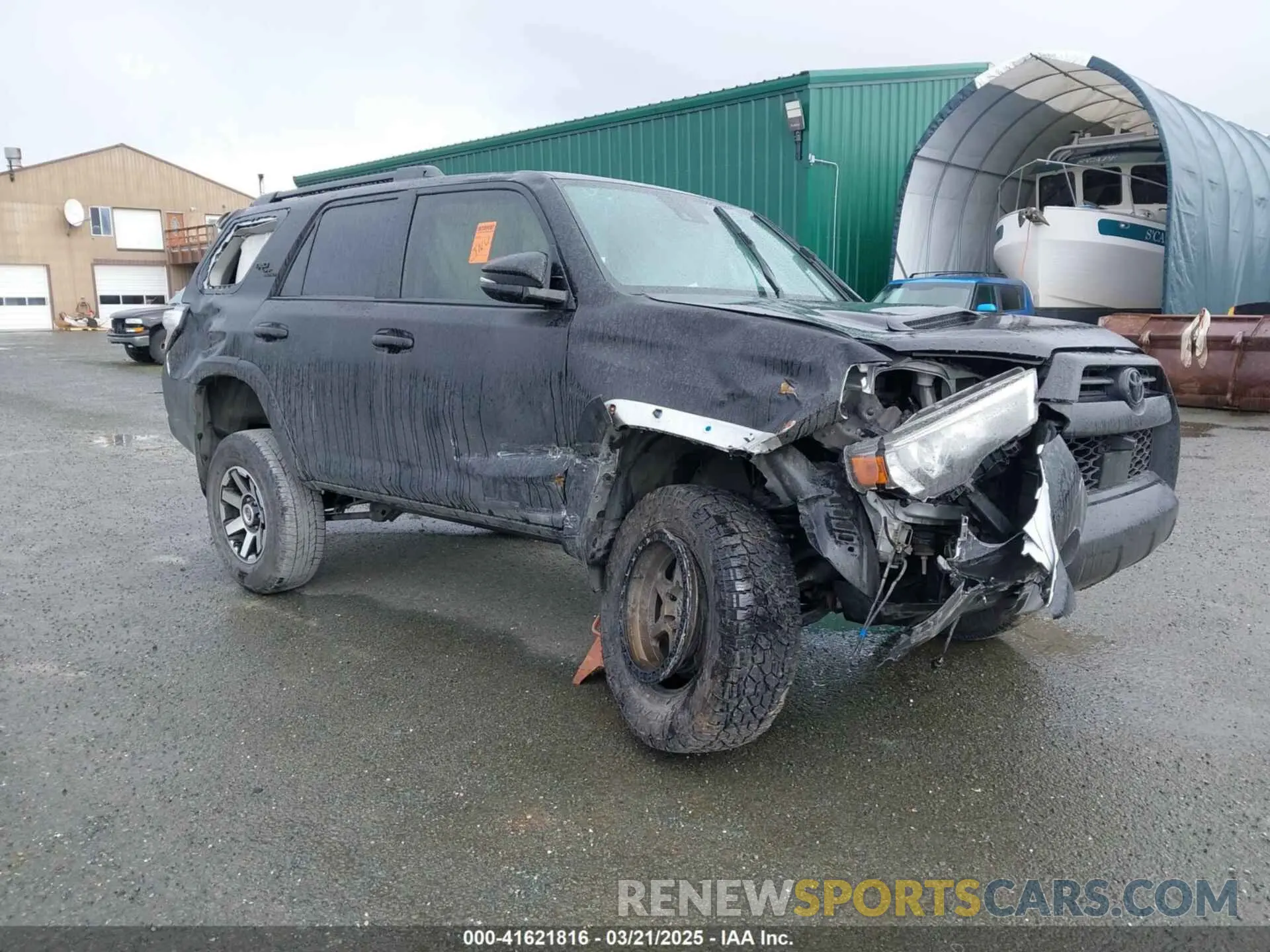 1 Photograph of a damaged car JTERU5JR9N6052622 TOYOTA 4RUNNER 2022