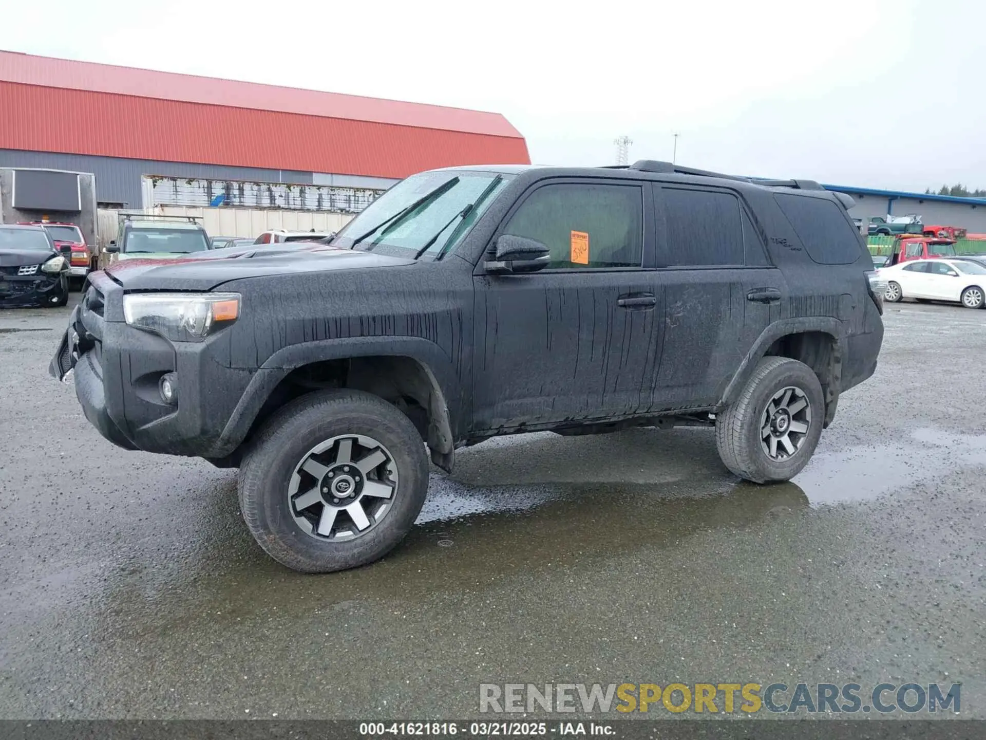 2 Photograph of a damaged car JTERU5JR9N6052622 TOYOTA 4RUNNER 2022