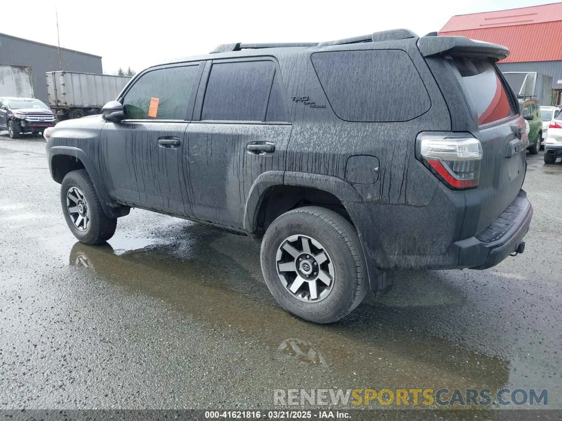 3 Photograph of a damaged car JTERU5JR9N6052622 TOYOTA 4RUNNER 2022