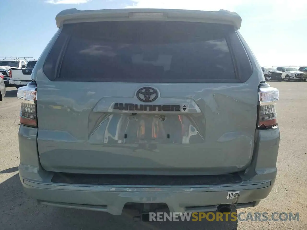 6 Фотография поврежденного автомобиля JTESU5JR0N5975322 TOYOTA 4RUNNER 2022