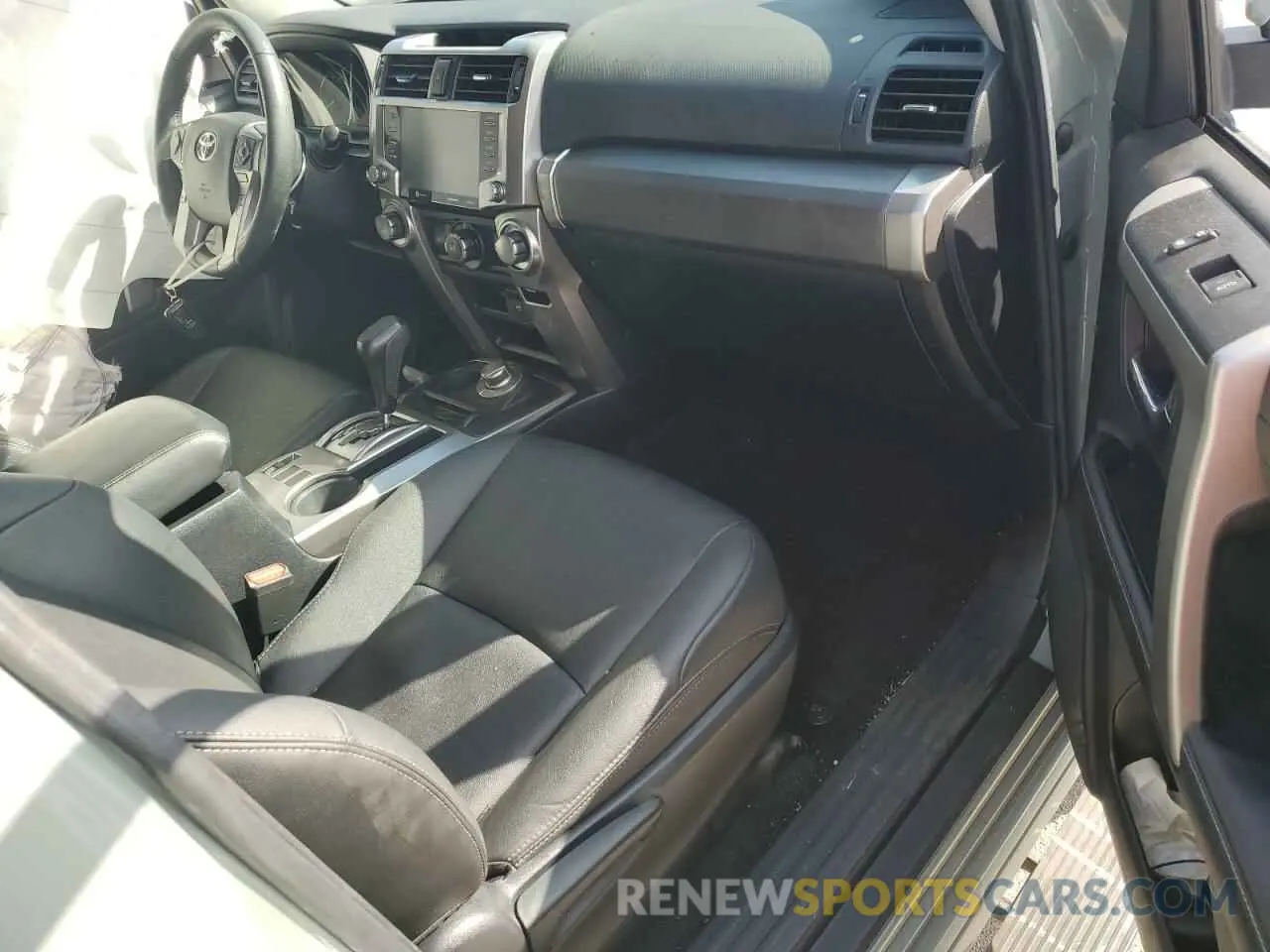 8 Фотография поврежденного автомобиля JTESU5JR0N5975322 TOYOTA 4RUNNER 2022